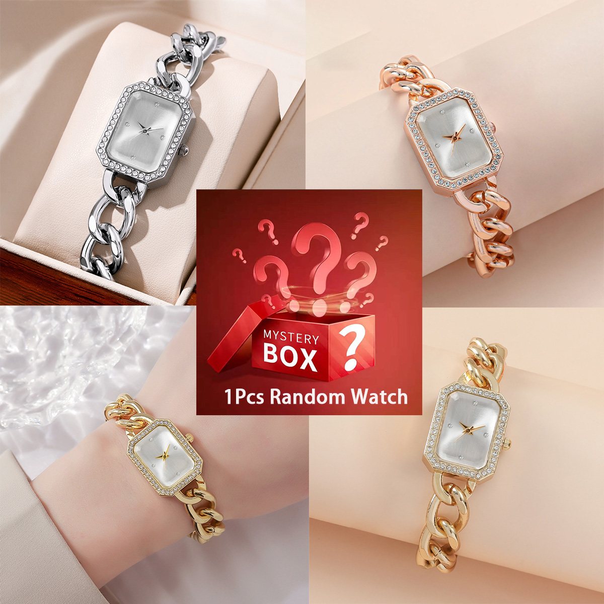 Mystery Jewelry Jar Watches - La scatola misteriosa contiene 1 orologio