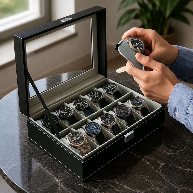 Jewelry Box That Holds Watches - Scatola Porta Gioielli e Orologi in