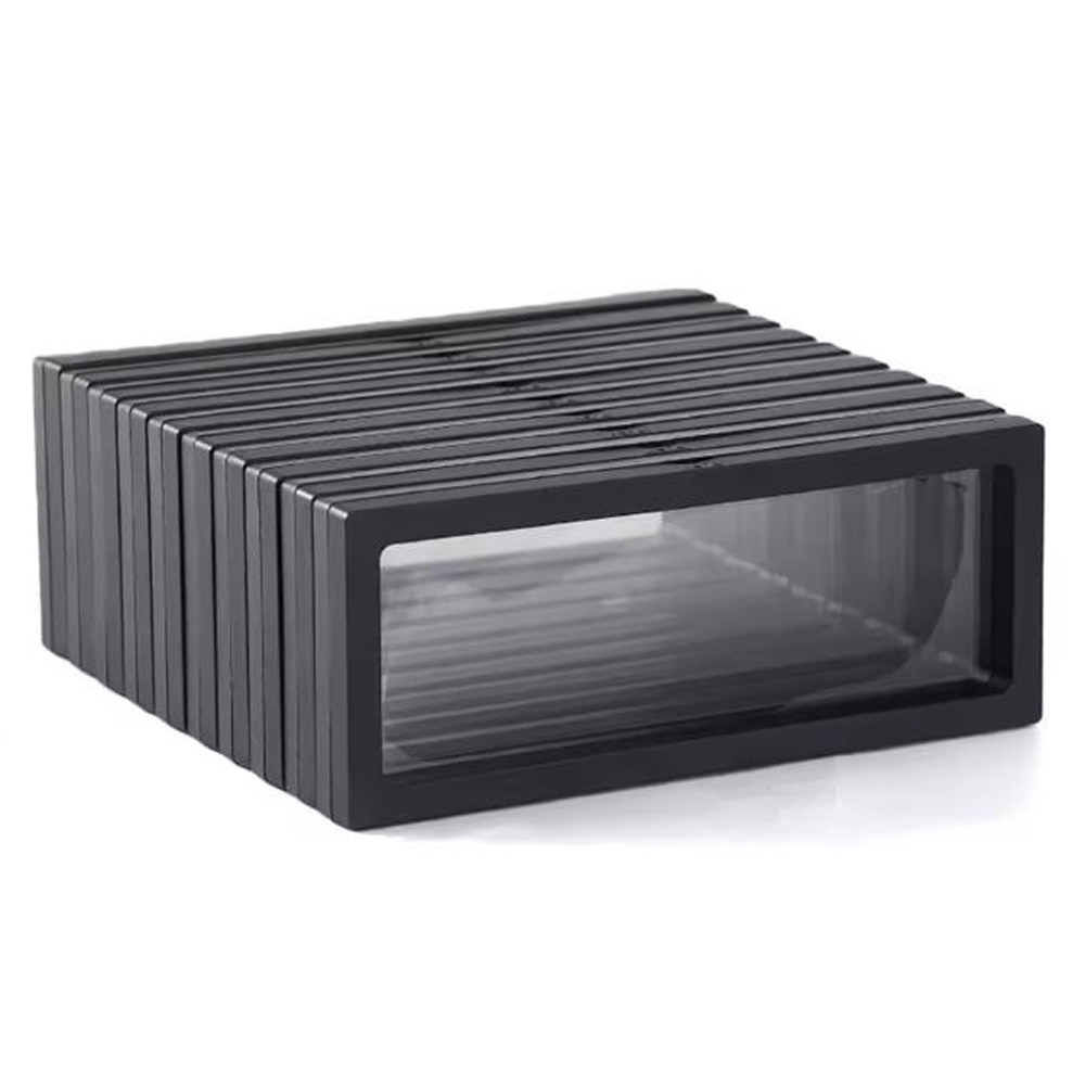 Jewelry Watches Box - Nero 10 pezzi, Espositore a Cornice