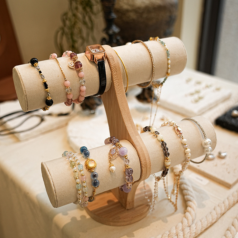 Mystery Jewelry Jar Watches - Organizzatore per rack a doppio strato,