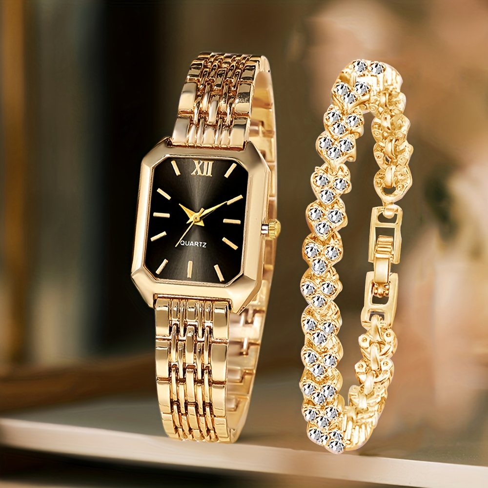 Jewelry Watches Women - Set di 2 Orologi da Donna