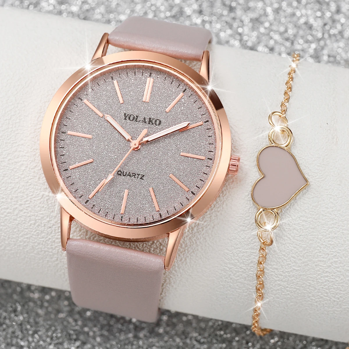 Jewelry Watches Women - Set di 2 Orologi da Donna