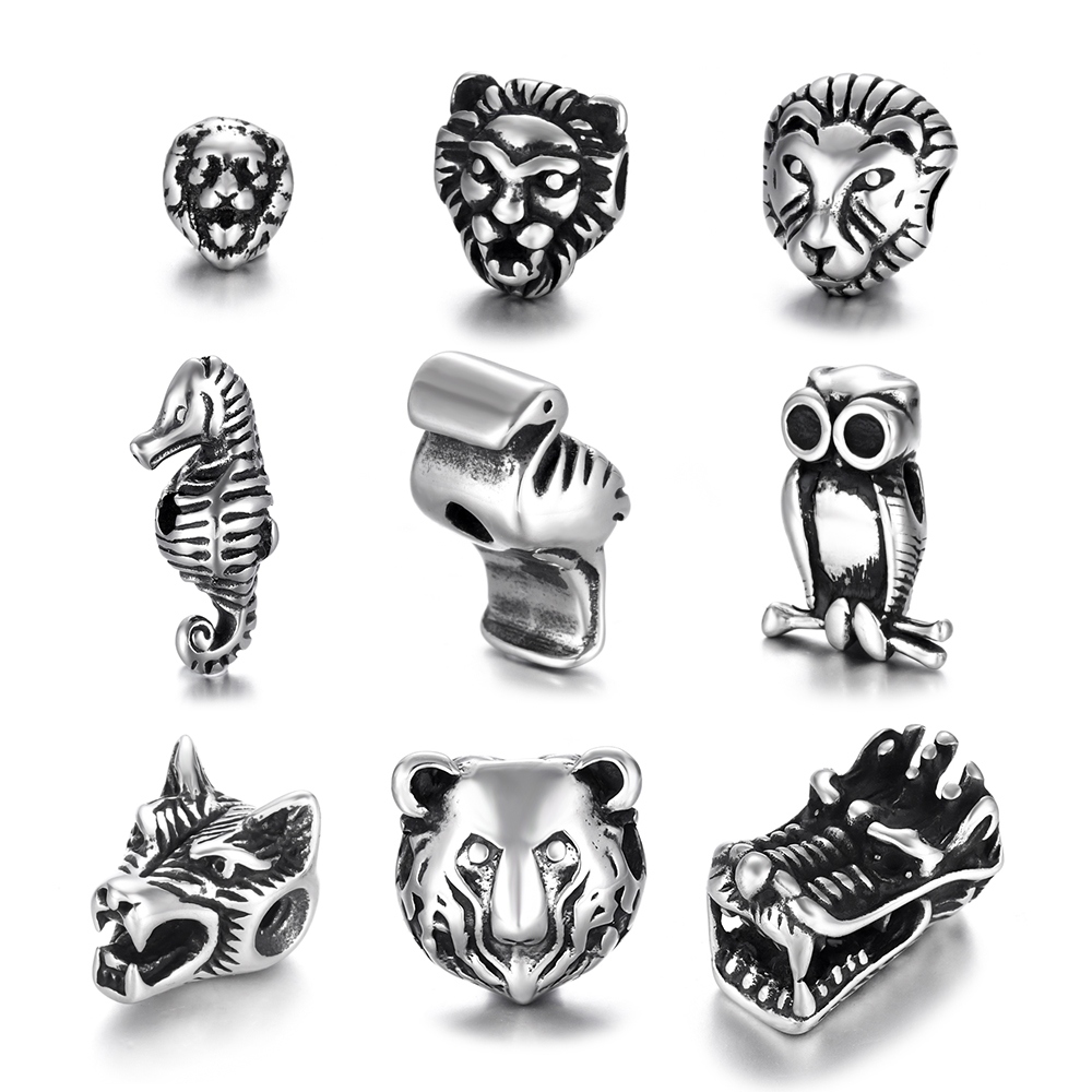Wolf Jewelry & Watches Tampa - Perline per casco da guerriero vichingo