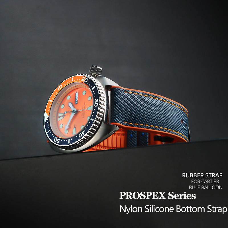 Seiko Watch Prospex - Cinturino per orologio con fondo in