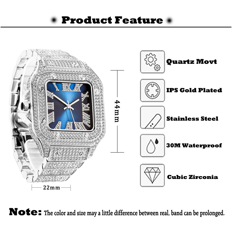 MISSFOX orologi da uomo Hip Ho - Jewelry And Watches Luxury Brand recensione e prezzo