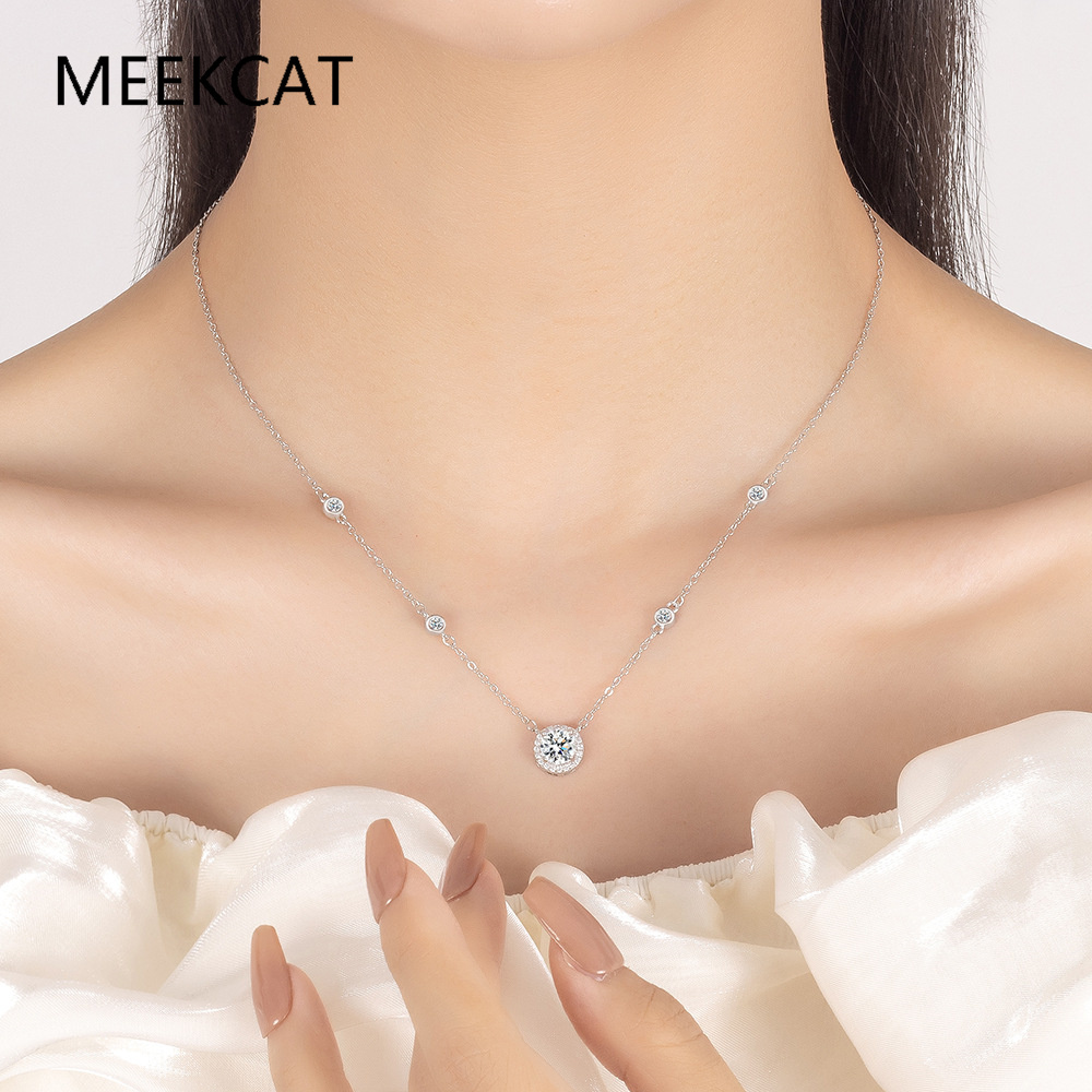 Collane con Moissanite da 1/2/ - Crystal Choker Necklace recensione e prezzo