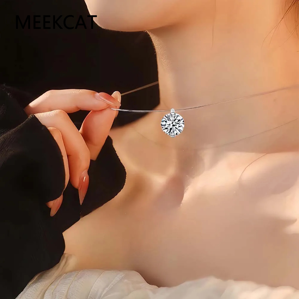 Collana con Pendente in Moissa - Crystal Choker Necklace recensione e prezzo