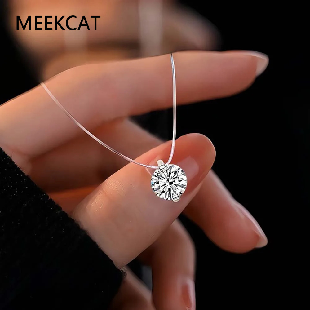 Collana con Pendente in Moissa - Crystal Choker Necklace recensione e prezzo