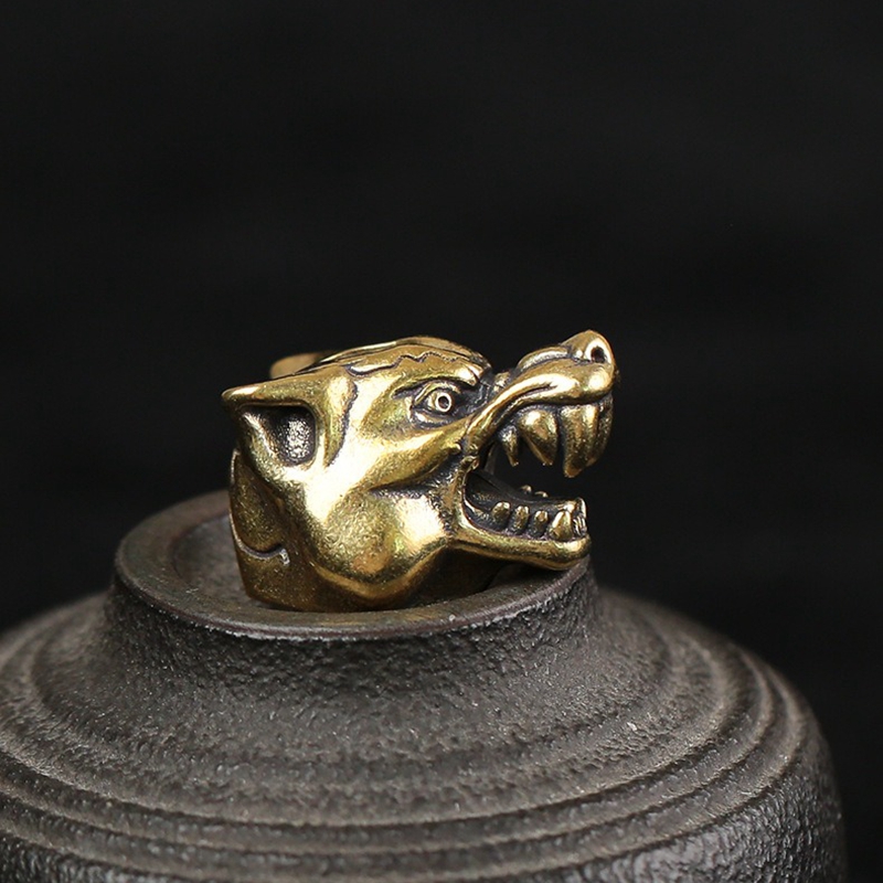 Animal Wolf Warriors Head Scul - Wolf Jewelry & Watches Tampa recensione e prezzo