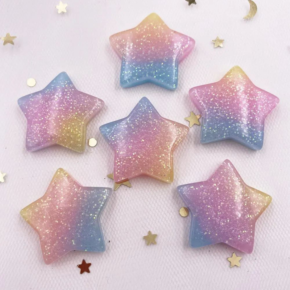 10 PZ Glitter Kawaii Resina Co - Paradise Jewelry & Watches Llc recensione e prezzo