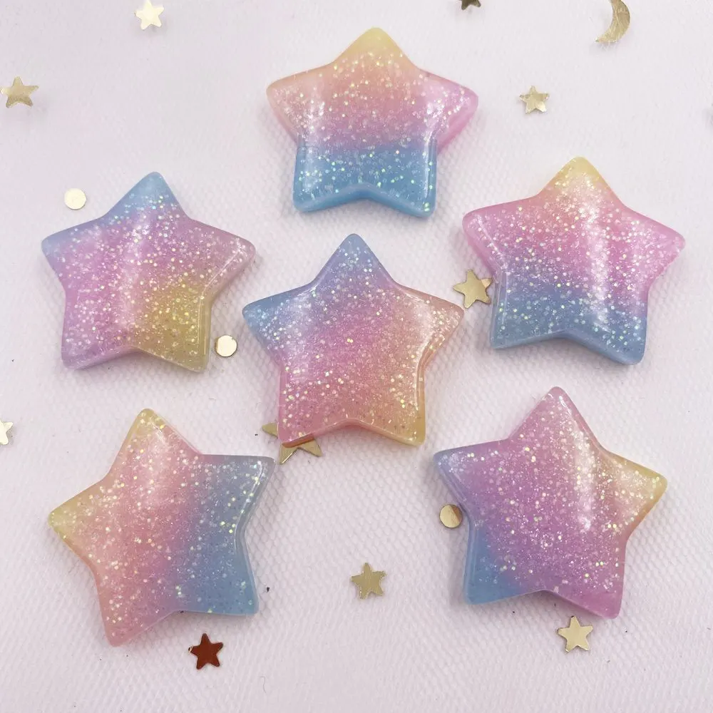 10 PZ Glitter Kawaii Resina Co - Paradise Jewelry & Watches Llc recensione e prezzo