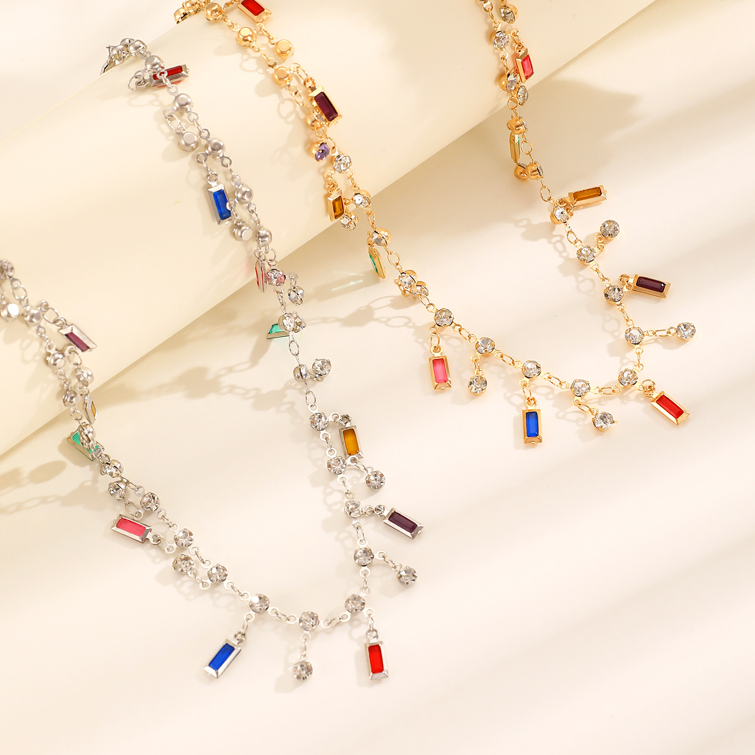 Collana con nappe di cristallo - Crystal Choker Necklace recensione e prezzo