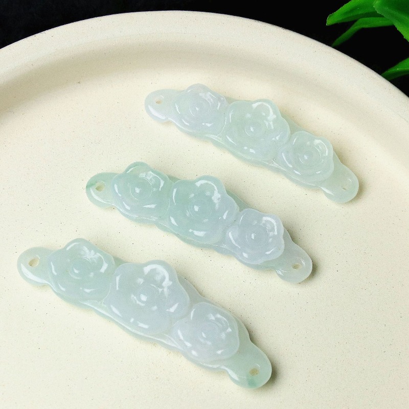 1 Pezzo Fiore in Giada Natural - Jewelry & Watches Store recensione e prezzo