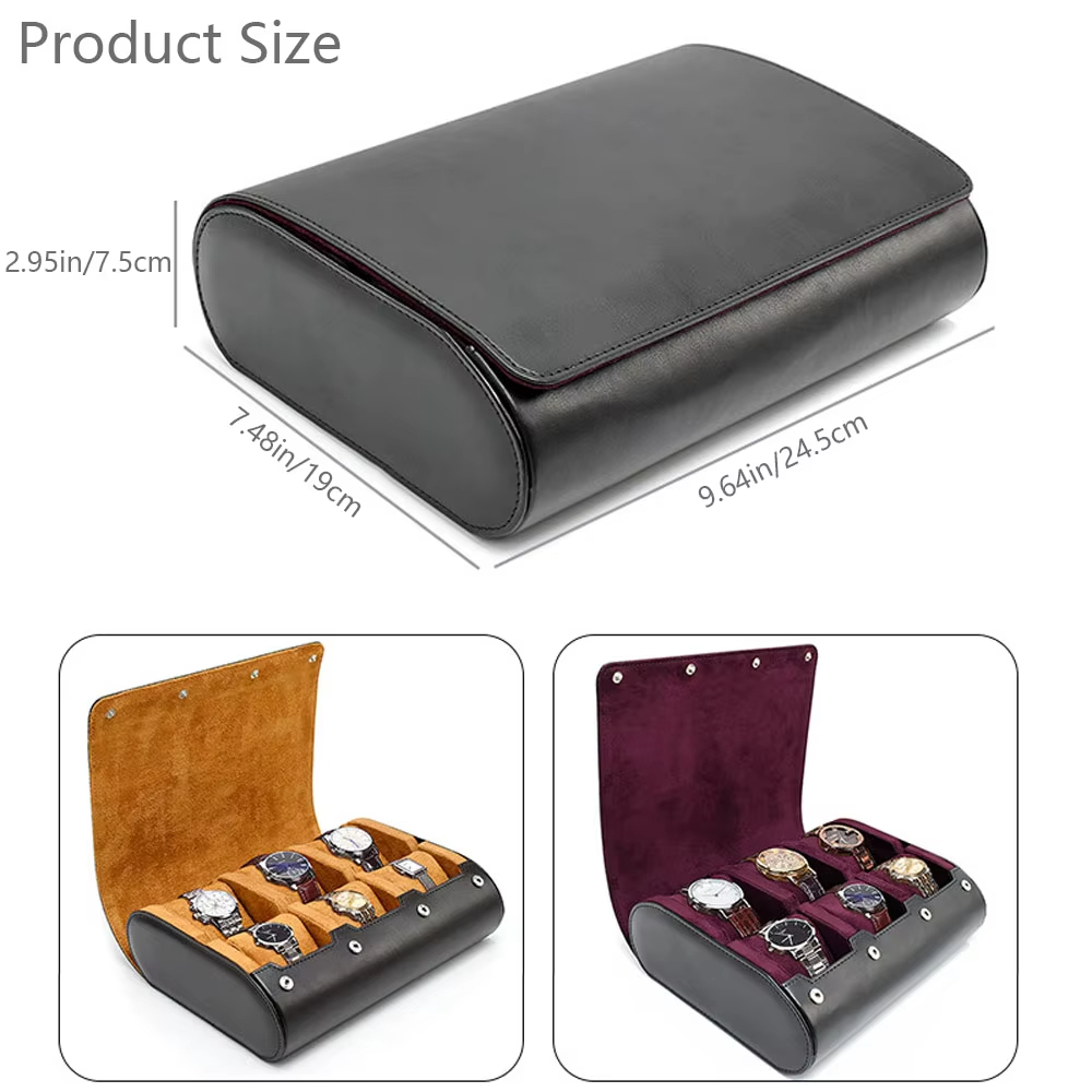 Custodia da viaggio per orolog - Jewelry Watches Box recensione e prezzo