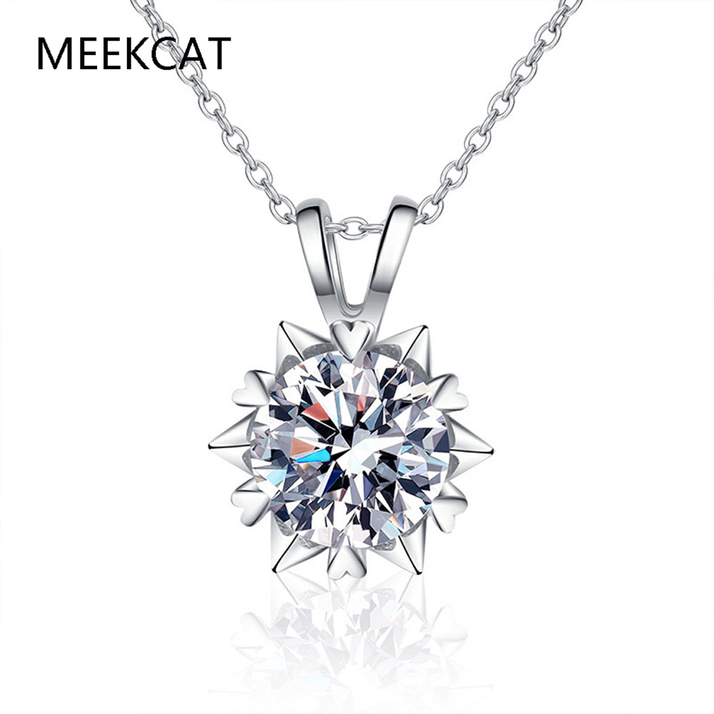 Collana Halo in Moissanite per - Crystal Choker Necklace recensione e prezzo