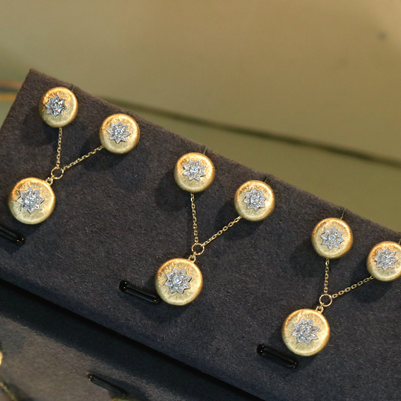 LUOWEND Orecchini in Oro Giall - Diamond Stud Earrings recensione e prezzo