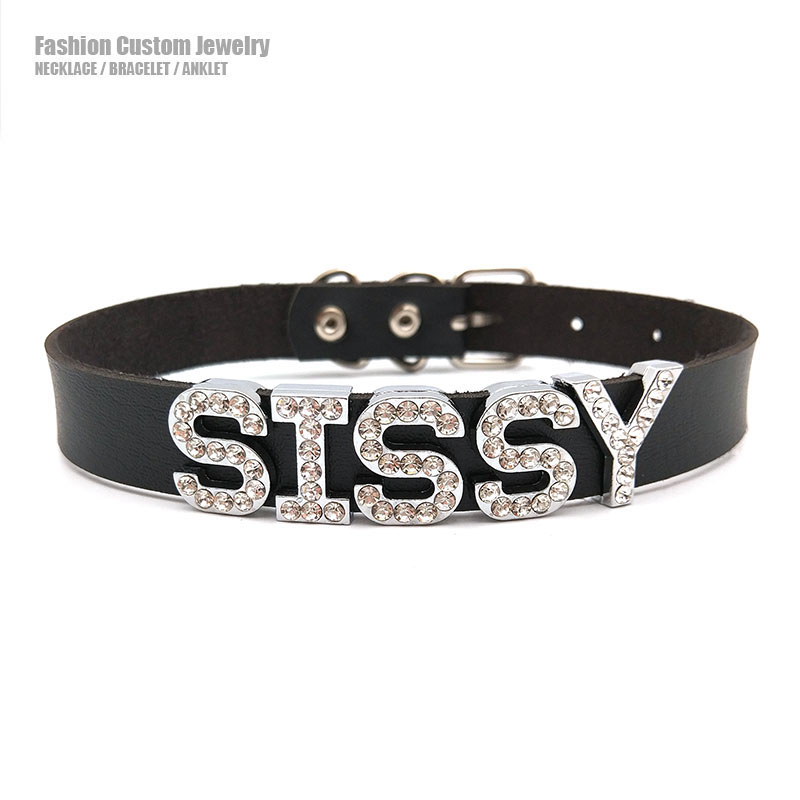 Collane personalizzate Lettera - Crystal Choker Necklace recensione e prezzo