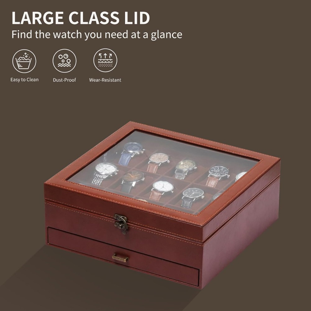 Scatola portaorologi a 2 livel - Jewelry Box That Holds Watches recensione e prezzo