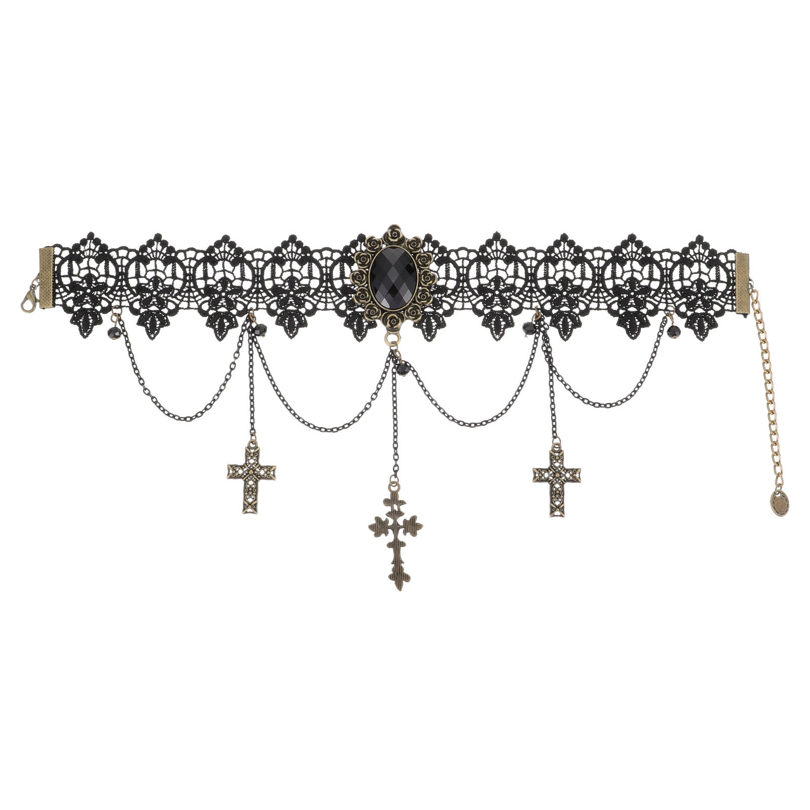 Collana Girocollo in Pizzo Ret - Crystal Choker Necklace recensione e prezzo