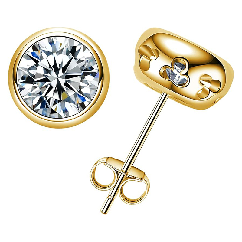 Vero D Colore Moissanite Orecc - Diamond Stud Earrings recensione e prezzo