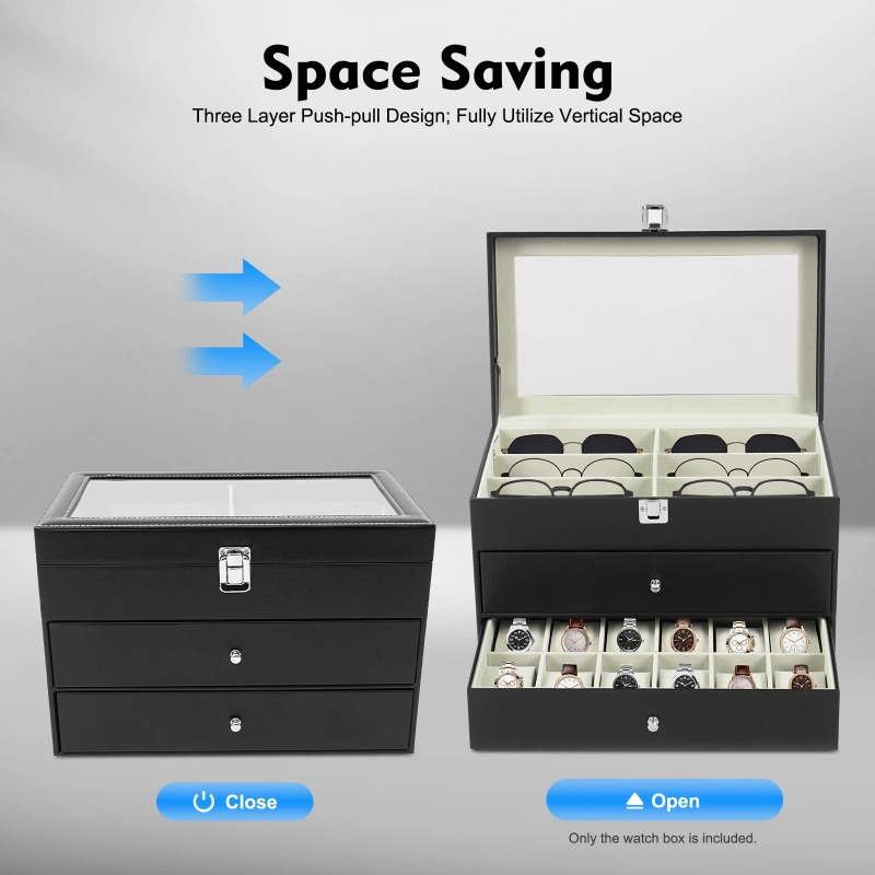 per contenere occhiali, orolog - Jewelry Box That Holds Watches recensione e prezzo